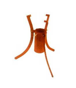 Christmas Tree Plastic Coated Clamp Stands